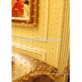 hot selling crystal wave-shaped beads curtain amber for home decoration Eco-friendly